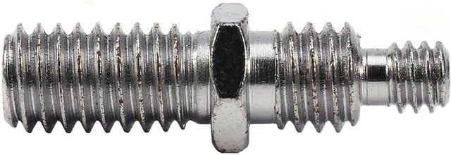 Andoer Dual-Use-Schrauben-Adapter mit 1/4 und 3/8 Zoll Außengewinde für Kugelkopf, Stativ und Einbeinstativ in Silber - Bild 1