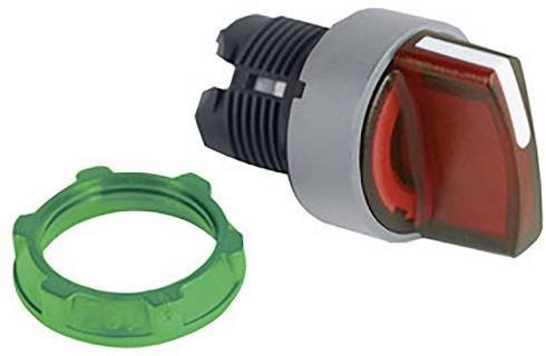Schneider Electric ZB5AK1543C0 Leuchtwahlschalter-Frontelement aus Kunststoff in Rot und Grau - Bild 1