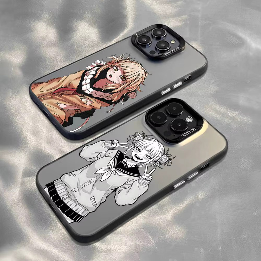 Mesuca Handyhülle mit Anime Himiko Toga Design für iPhone 15, 14, 13, 12, 11, Pro, Max, Plus, XR, XS und Mini in Multicolour - Bild 3