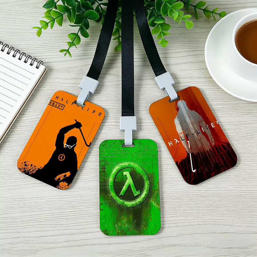 Game H-Half Life 2 Kartenhalter und Mitarbeiterausweis-Hülle mit Lanyard aus Kunststoff - Bild 2