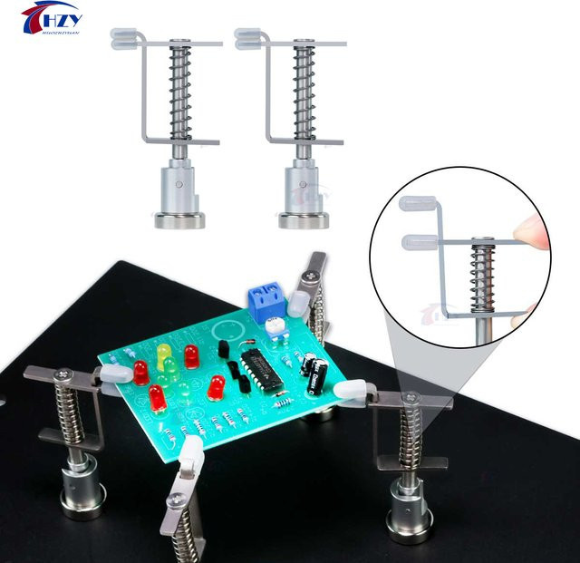 TOOKKS HZY H-07 Universal Saugfederklemme mit 90 Grad Rotation für PCB-Halterung und Platine-Lötreparatur - Bild 1