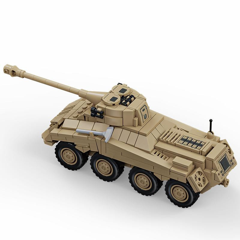 Linyi toy Sd.Kfz.234 Gepanzert Armee Soldaten Set - Bild 2