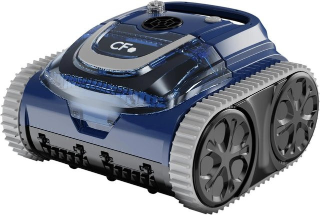 CF Kabelloser Poolroboter 400 CL in Blau mit Akku, Fernsteuerung und App-Steuerung für die Poolreinigung bis 120m² - Bild 1
