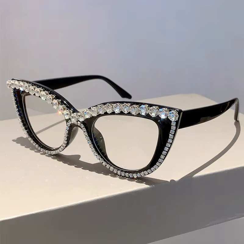 KAMMPT Korrektionsbrille Cat-Eye, Damen, Vollrand, Kunststoff, Blaulichtfilter - Bild 2