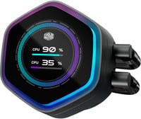 Cooler Master Flex-Kit LCD Display AIO Liquid Cooler in Schwarz und Multicolour - Bild 1