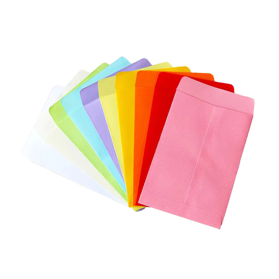 iSRCRAFT Bunte Umschläge aus Papier für Visitenkarten und Geschenke, 50 Stück, B/H: 7 x 11,5 cm - Bild 3