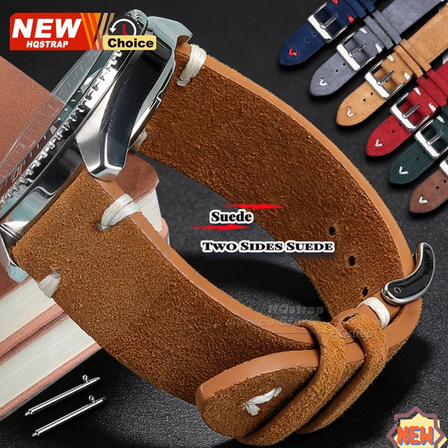 HQstrap Uhrenarmband Wildleder, Farbig, Unisex - Bild 1