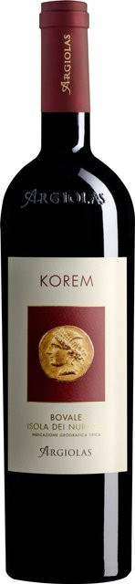 Argiolas Korem Isola Rosso Rotwein, Bovale Sardo, 2021, Sardinien, trocken, 0,75 l - Bild 1