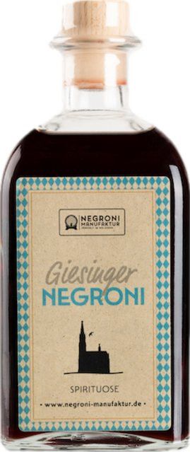 Giesinger Brauerei Negroni Liqueur & Aperitif, Deutschland, 26% Vol., 0,5 l - Bild 1
