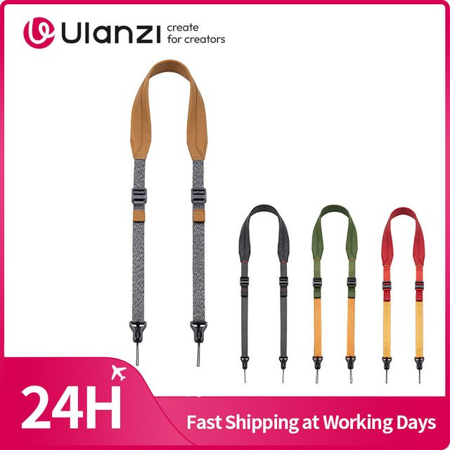 Ulanzi FALCAM MAGLINK Classic V2 Schneller Schultergurt mit magnetischer Schnalle für DSLR und spiegellose Kameras, Grau - Bild 1