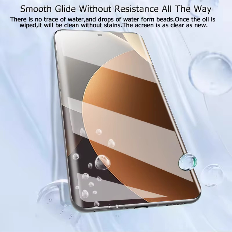 3er-Set gehärtetes Schutzglas für Xiaomi Redmi Note 15 und Note 15 Pro, transparent, Full Coverage mit Fingerabdruck-Entsperrung und Anti-Explosions-Schutz - Bild 3