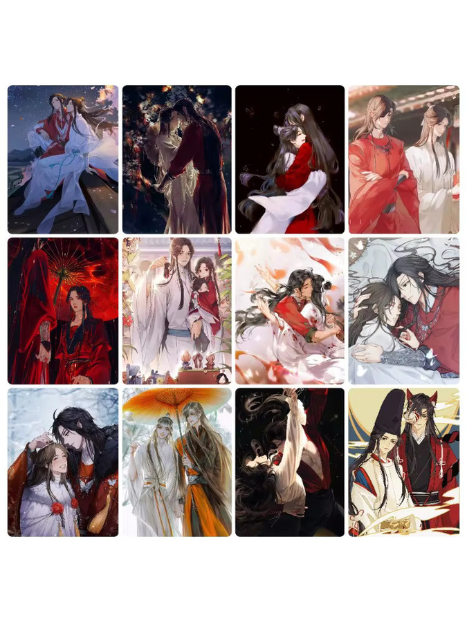 Diamantmalerei Anime Heaven Official Blessing Xie Lian Huacheng Mosaik-Kunstset von KAYOU in Multicolour mit runden Diamanten - Bild 2