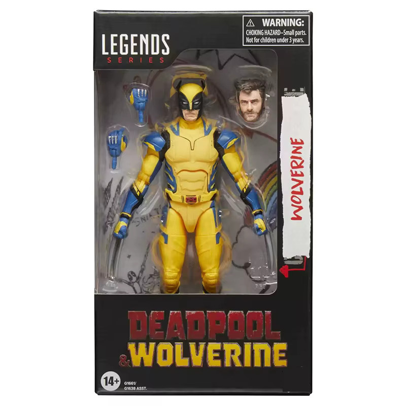 Bandai Marvel Legend Series Deadpool & Wolverine Actionfigur, ab 14 Jahren - Bild 1