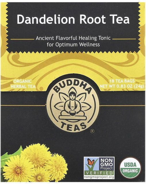 Rworld Wellness Kräutertee Löwenzahnwurzel koffeinfrei Beutel 18 Stück - Bild 1