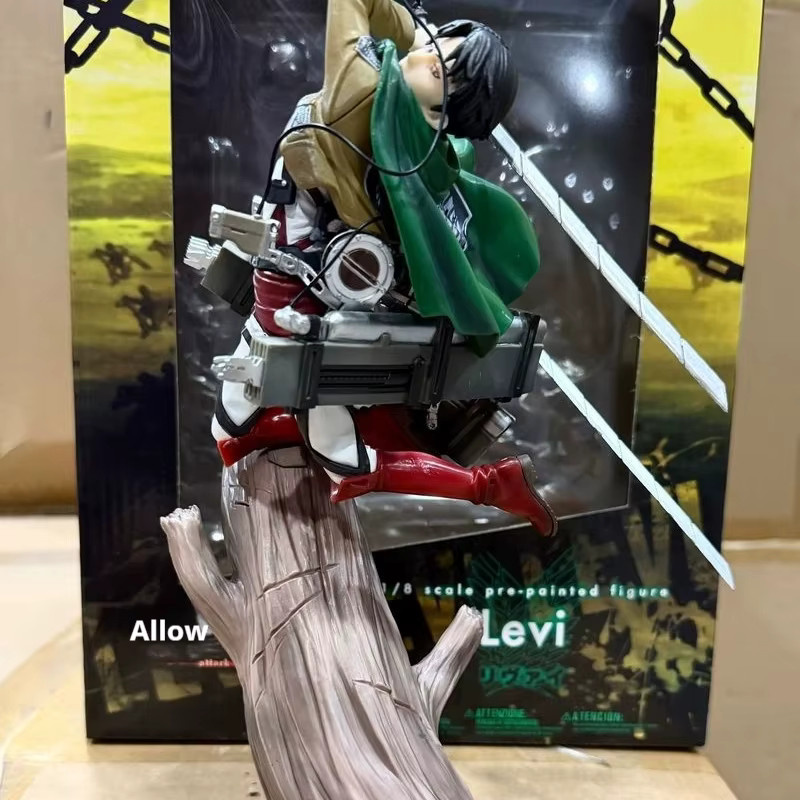 Bandai Attack On Titan Levi Ackerman Erneuerte Version, Anime-Figur, Kunststoff, Bunt / Mehrfarbig - Bild 2