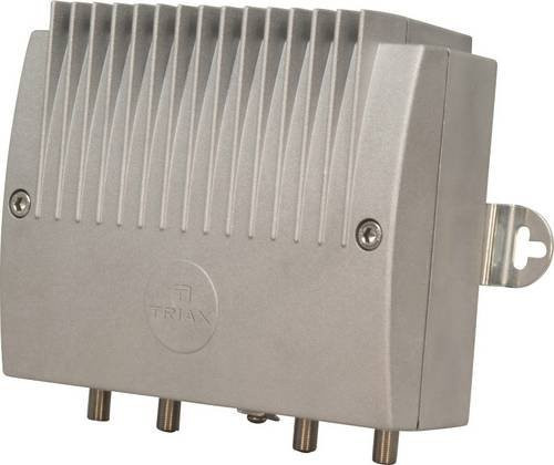 Triax GPV 950 Kabel-TV Hausanschluss-Verstärker in Silber mit 40/32dB und F-Anschluss IP65 - Bild 1