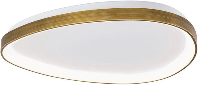 LED Deckenleuchte Orion Leuchten in Antik Gold/Messing mit warmweißem Licht, Durchmesser: 65 cm, 48W, 3000LM - Bild 1