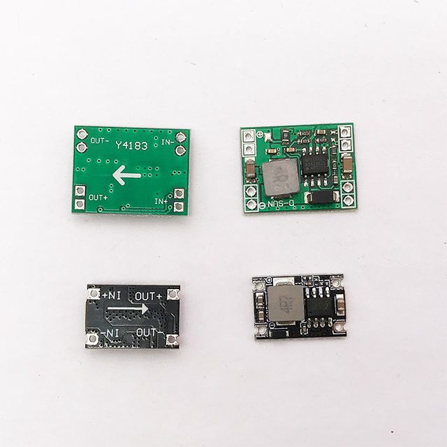 Creapart DC-DC Buck Step Down Regler Modul für Quadcopter und RC Drohnen, 5V 3A / 12V 3A Stromversorgungsmodul - Bild 1