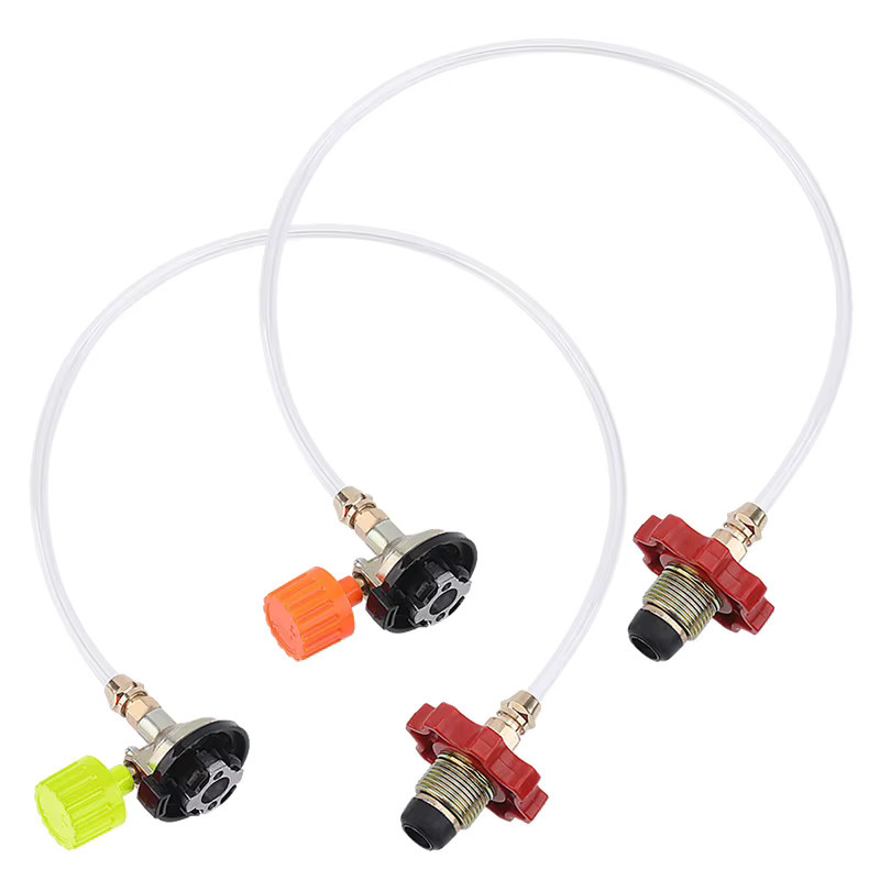 Gmarty Gasnachfülladapter für Camping-Gasherde und Outdoor-Gasflaschen in Grün und Multicolour - Bild 2