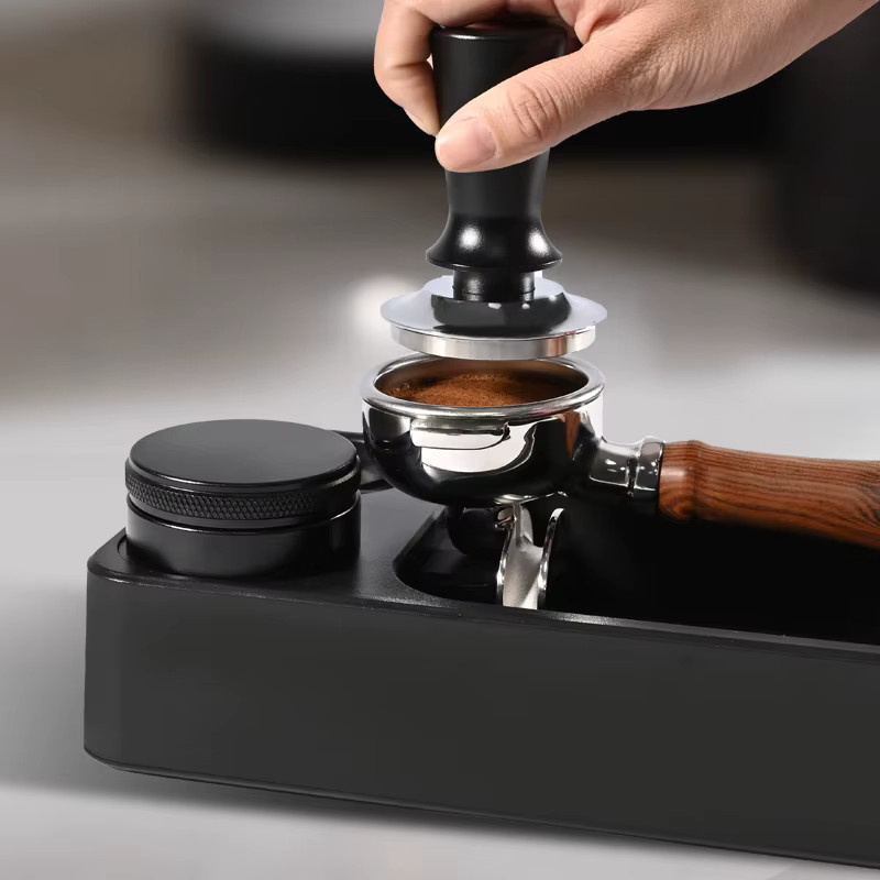 Kacacao Espresso Tamper Matte aus ABS für Siebträger und Barista-Zubehör in Schwarz oder Weiß - Bild 2