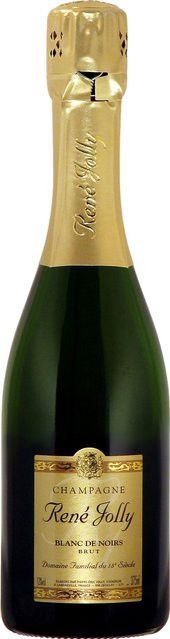 René Jolly Champagne Blanc de Noirs Brut, Pinot Noir, Frankreich, 0,375 l - Bild 1