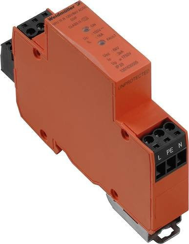 Weidmüller VPU III R 120V/6kV Überspannungsschutz-Ableiter für Verteilerschränke, orange - Bild 1