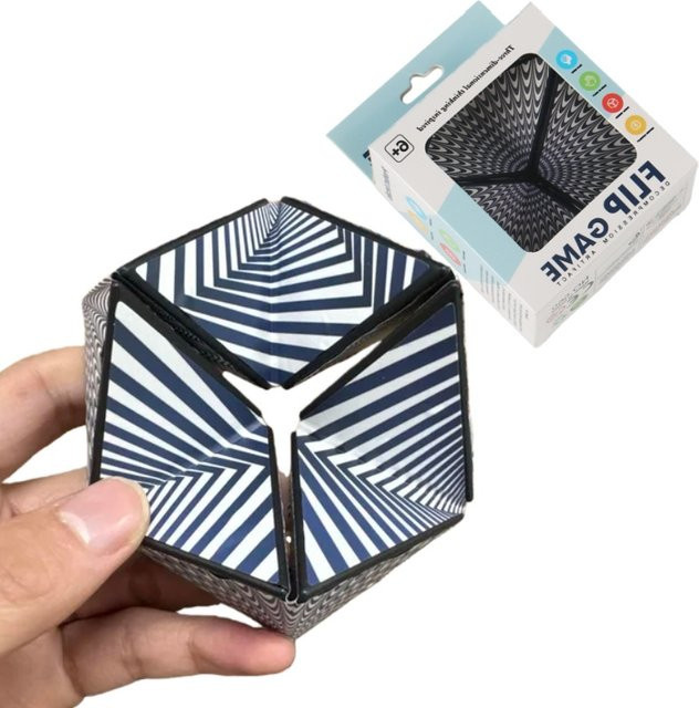 Meade 3D-Stereo-Geometrie-Zauberwürfel, Kinderpuzzle-Spielzeug - Bild 1
