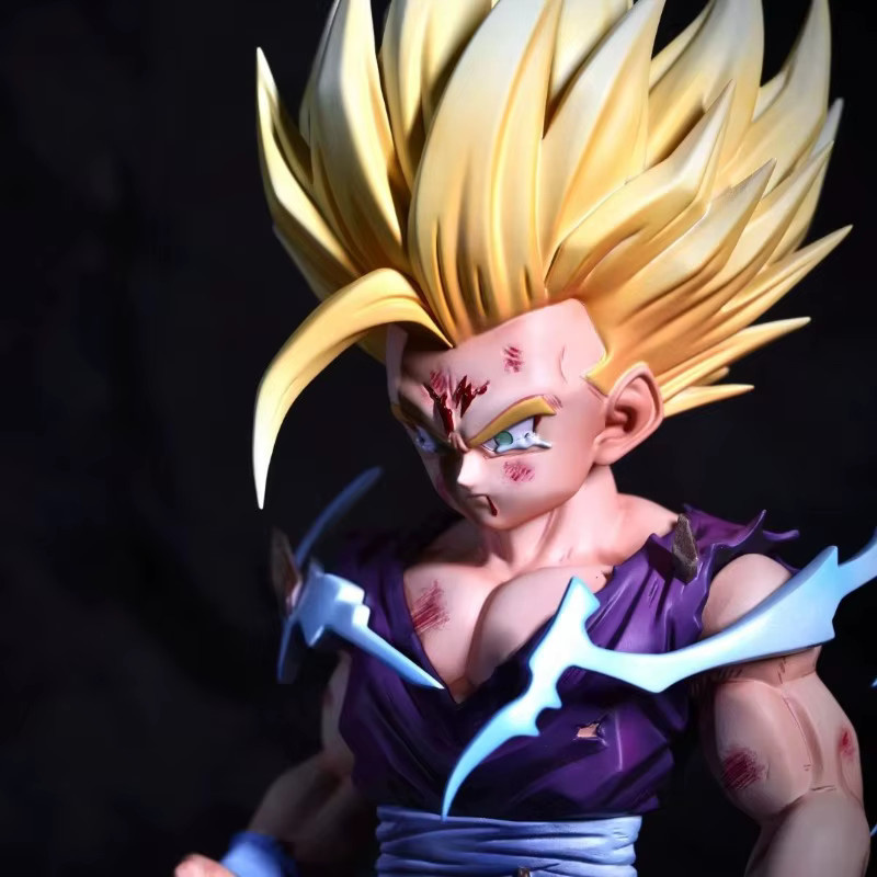 Bandai Dragon Ball Z Son Gohan Figur, Anime-Statue, mit Lichteffekt - Bild 2