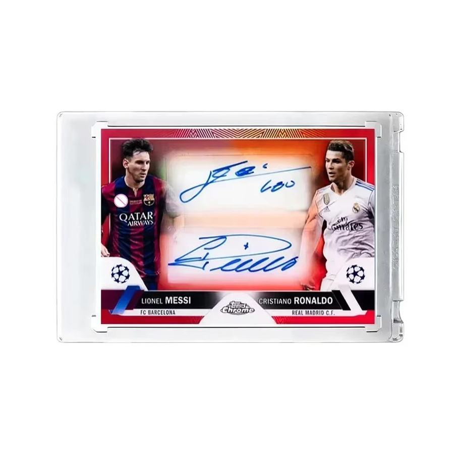 Panini Messi Ronaldo Signierte Sammelkarte, Fußball-Brettspiele - Bild 2