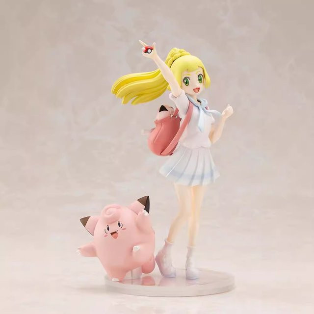 Bandai Pokémon Lillie & Clefairy, Action Figure, 20 cm - Bild 1