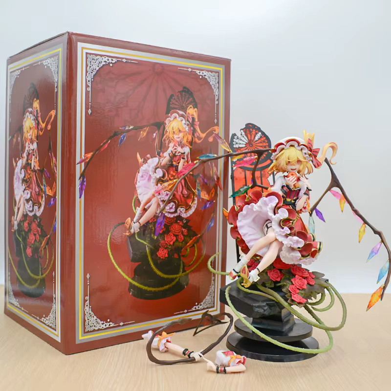 KONBORE Touhou Projekt Flandre Scarlet, Actionfigur, 27 cm, Mädchen Figur - Bild 4