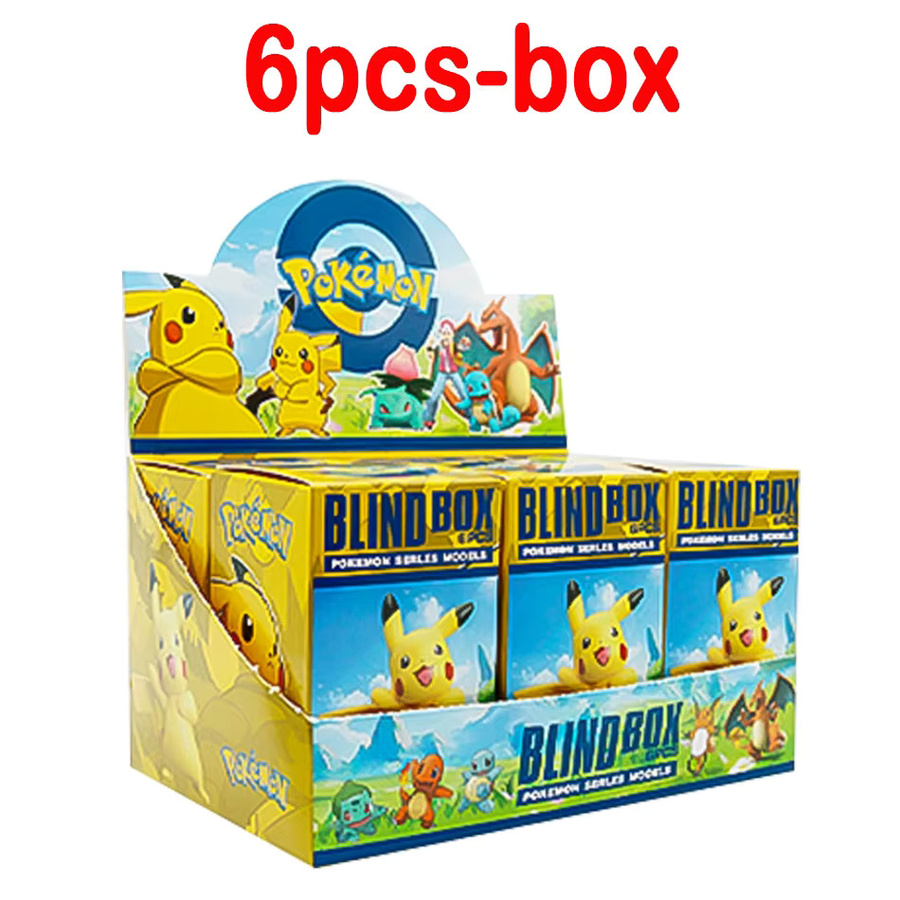 Bandai Pokémon Eiscreme Blind Box, Actionfigur, Pikachu Gengar, Modell - Bild 2