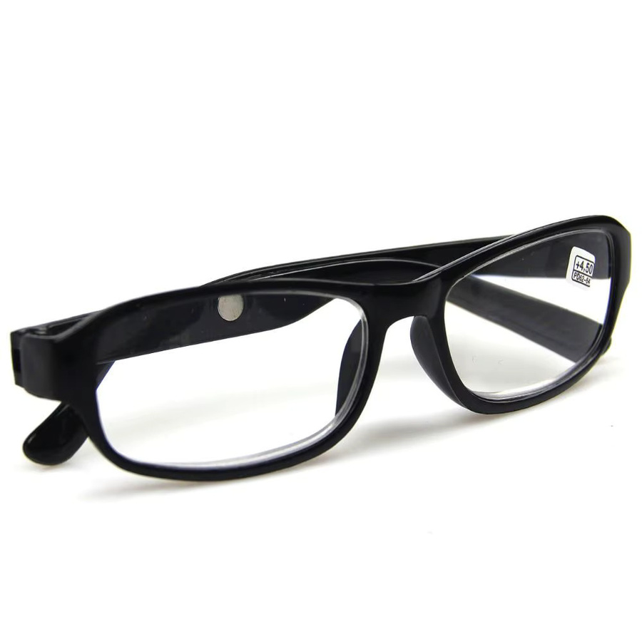 KLASSNUM Lesebrille Rechteck, Vollrand, Kunststoff, Schwarz, Unisex - Bild 2