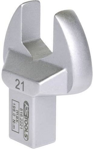 KS Tools Einsteckmaulschlüssel in Silber, 14 x 18 mm und 21 mm - Bild 1