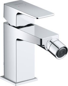 Duravit Bidet-Einhebelmischer Manhattan in Chrom mit 128 mm Ausladung - Bild 1