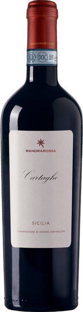 Mandrarossa Rotwein Nero d'Avola 2019, Sizilien, trocken, 0,75 l - Bild 1