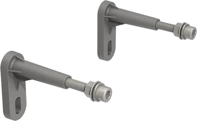 Delabie Wandverankerung für das TEMPOFIX 3 Installationssystem aus Stahl in Silber und Grau - Bild 1