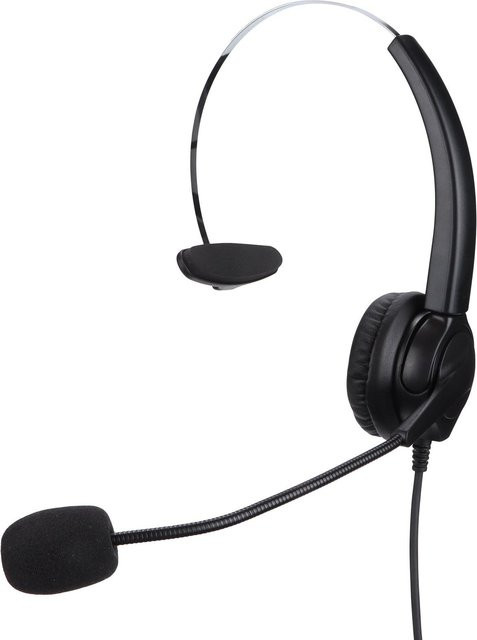 Honor Electronics VH530DRJ9 Business Telefon-Headset Omnidirektional Single Ear Schwarz - Bild 1