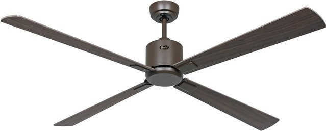 CASAFAN Deckenventilator Eco Neo III WiFi mit Fernbedienung, Bronze, Flügel Nussbaum, Durchmesser: 152 cm - Bild 1