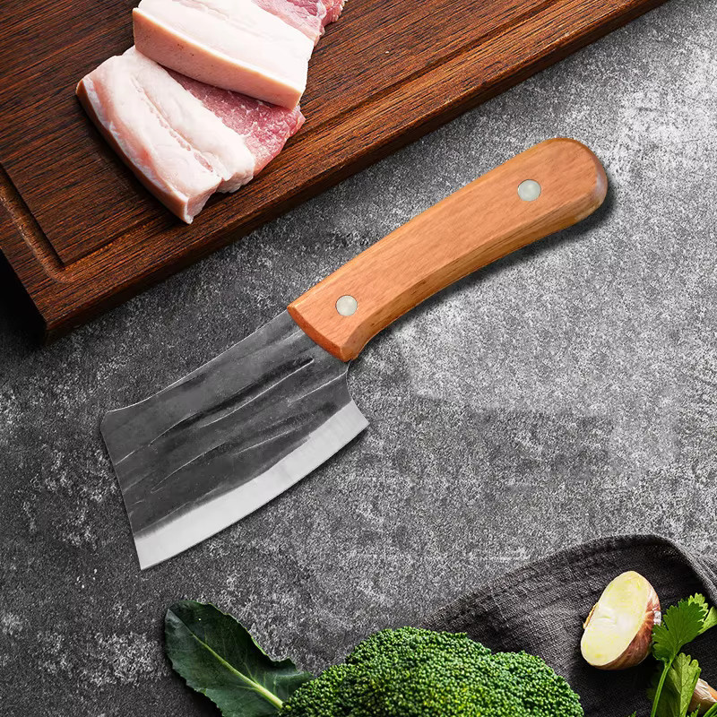 InLeung Allzweckmesser mit Holzgriff in Silber - Bild 5