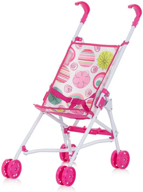Chipolino Puppenbuggy Lily klappbar rosa pink ab 3 Jahren - Bild 1