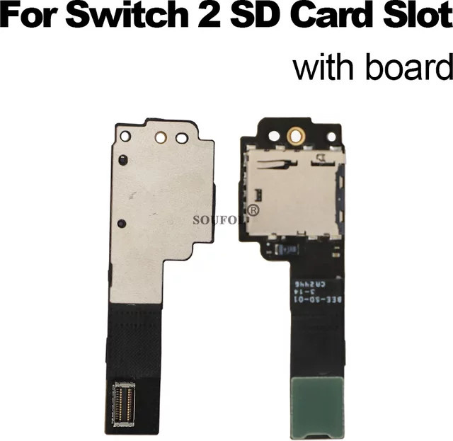 MBCHIPSTAR Micro-SD-Kartensteckplatz und TF-Kartenleser-Board Ersatz für Nintendo Switch Konsole, Schwarz - Bild 1