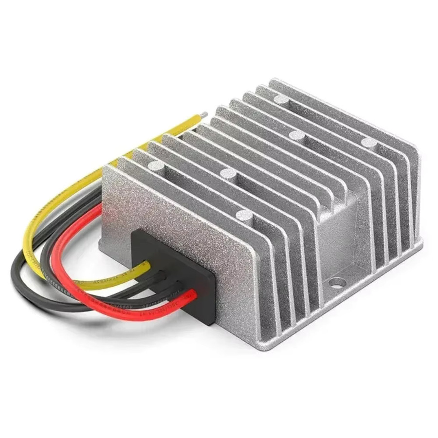 Kangwobei DC/DC-Wandler Kfz-Spannungsregler von 20V-90V auf 12V in Silber - Bild 2