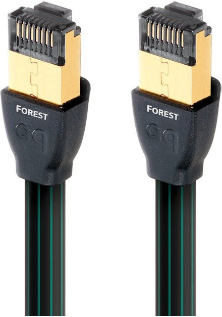 AudioQuest Forest RJ/E Cat7 Ethernet LAN Netzwerkkabel, grün, 3 m - Bild 1