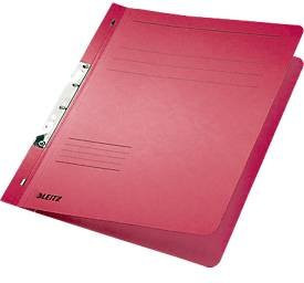 LEITZ Schlitzhefter DIN A4 mit 80 mm Schlitz in Rot - Bild 1