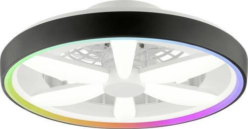 Brilliant Gaiano G80935/06 LED Dekoleuchte Schwarz mit Fernbedienung und RGBW-Funktion - Bild 1