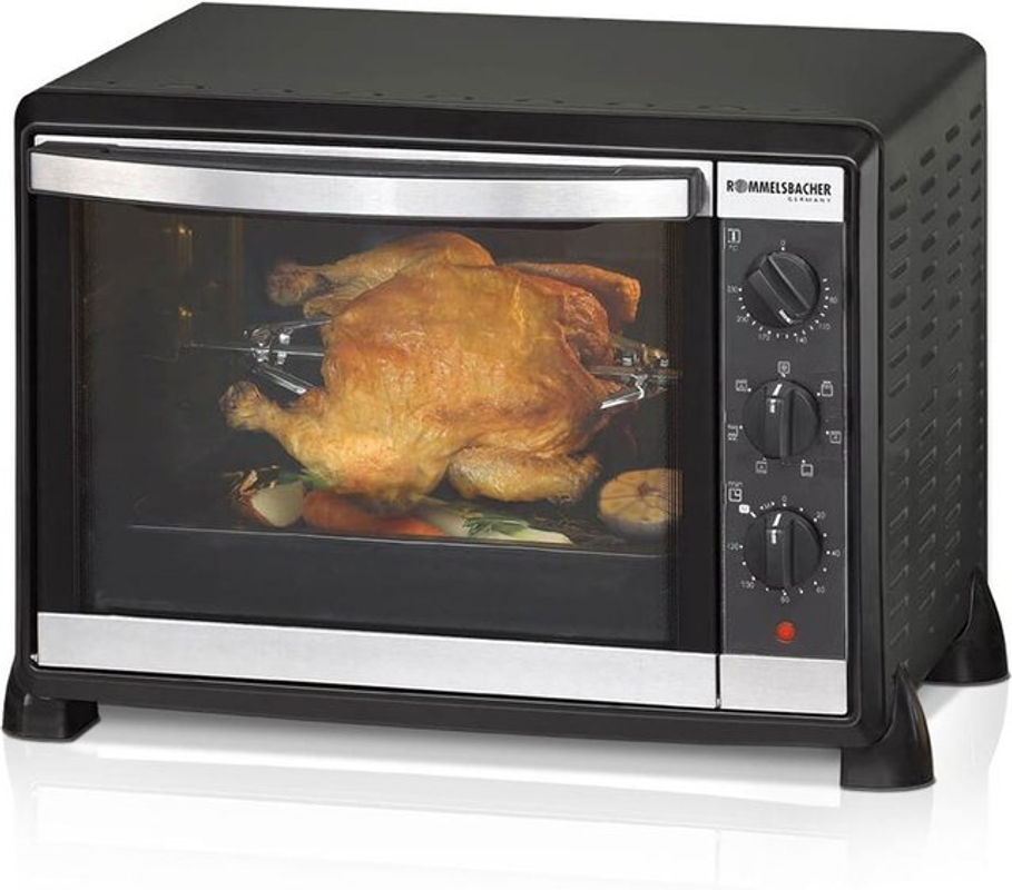 Rommelsbacher BG 1550 Back- und Grillofen mit Umluft in Schwarz - Bild 2