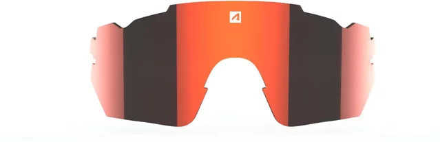 AZR Race RX Sonnenbrille, randlos, Unisex, red, orange, CAT 3 - Bild 1