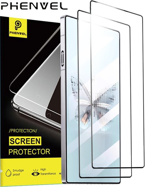 Oleophobes Schutzglas für Redmagic 10 Pro Plus, Redmagic 10 Pro und Redmagic 10 Air, blendfreier Displayschutz aus gehärtetem Glas, transparent - Bild 1