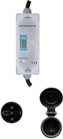 Eltako WSZ155FBSS-16A MID Digitaler Wechselstromzähler 5A in Transparent - Bild 1